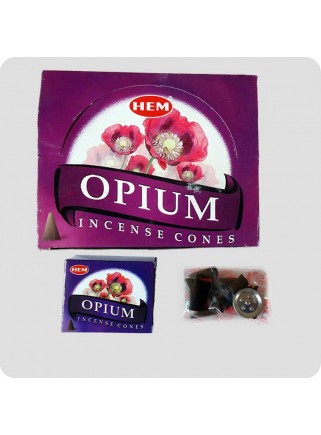 HEM incense cones Opium