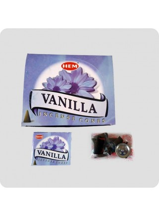 HEM incense cones 12-pack Vanilla