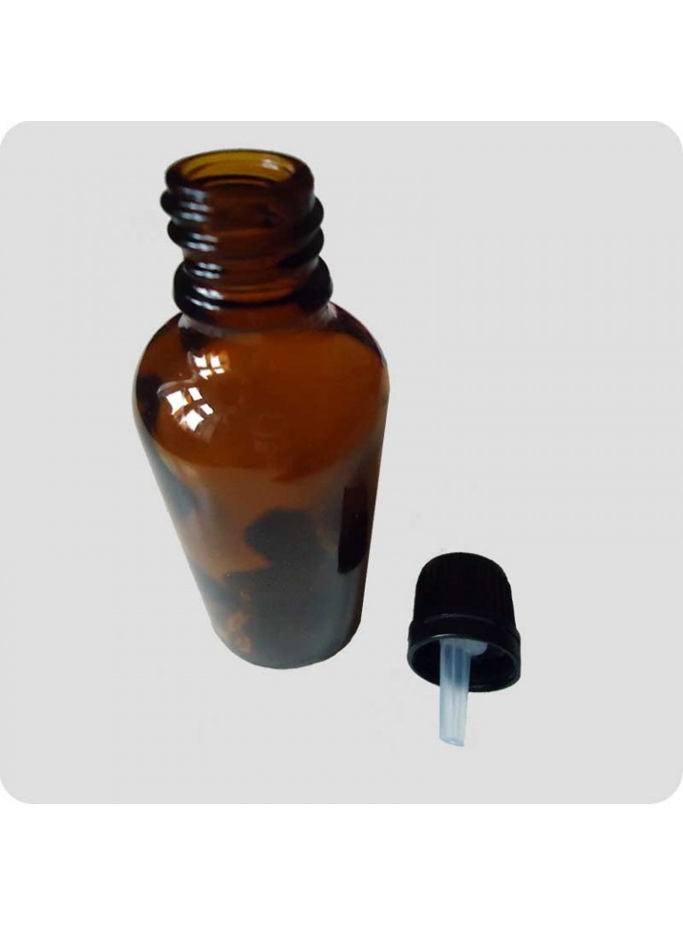 50 ml bottle with cap and dropper