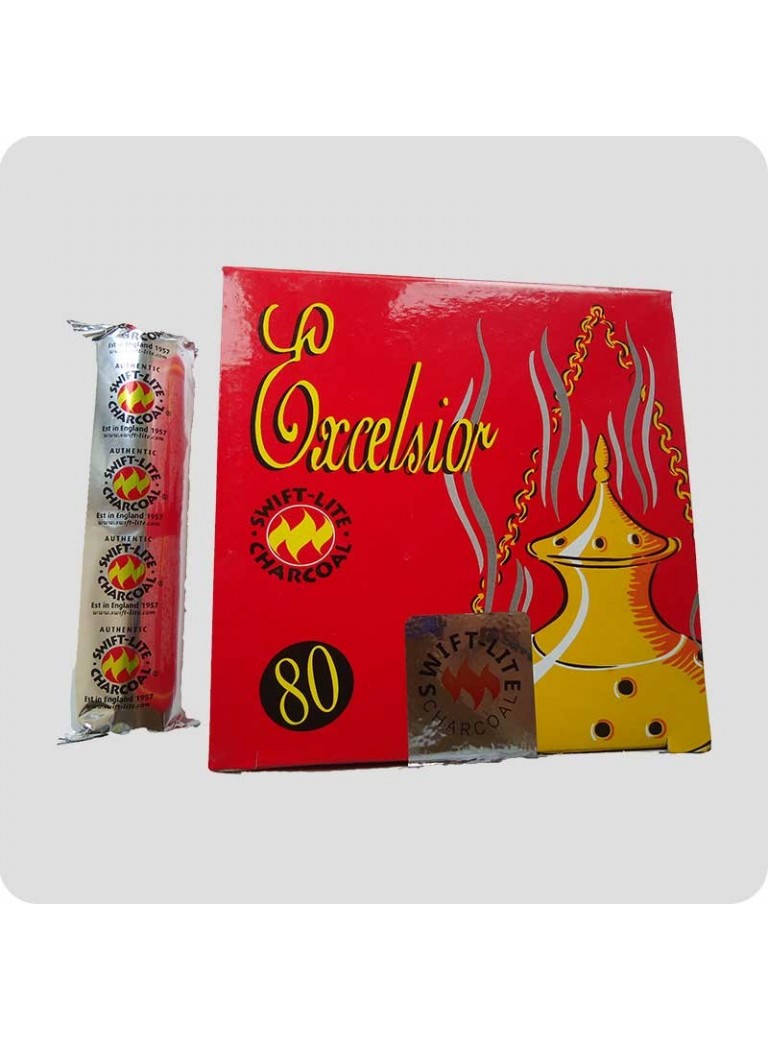 Charcoal-tablets for resin incense