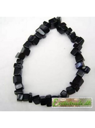 Armbånd - sort obsidian