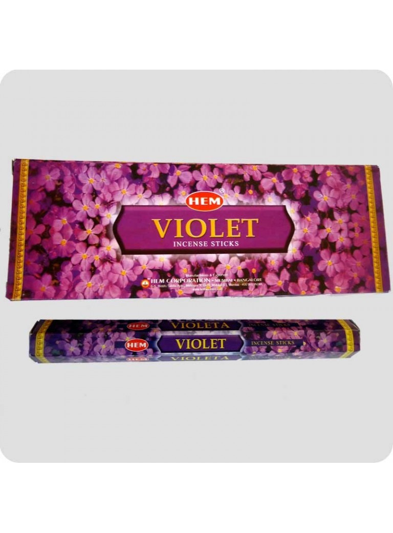 HEM hexa røgelse 6-pack - Violet (viol)